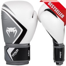 Venum - Boxing Gloves Contender 2.0 - White/Grey-Black